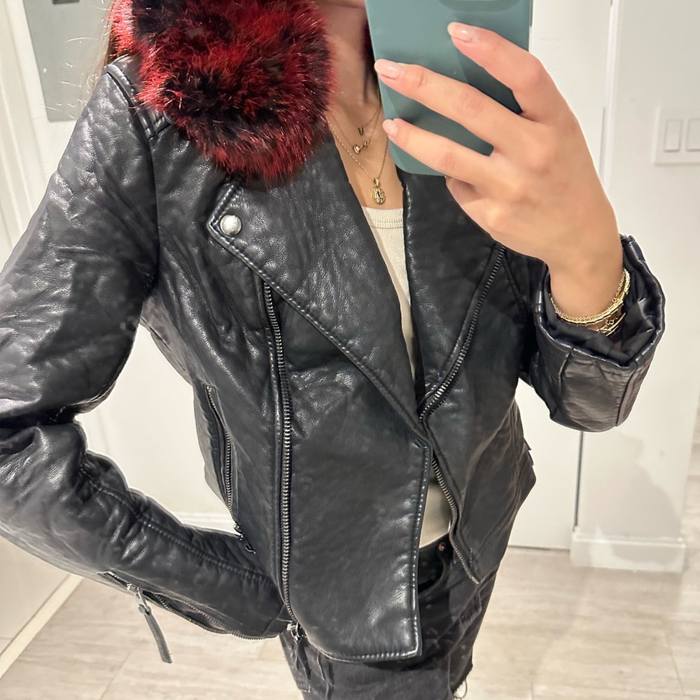 Topshop Leather Jacket - image 3